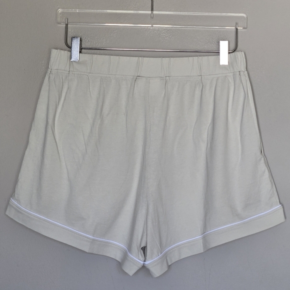 Boll & Branch 100% Organic Cotton Women's Lounge Buttery Soft Shorts Size M - Picture 3 of 10